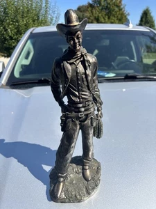 Cowboy alto 15 pollici in resina - Foto 1 di 3