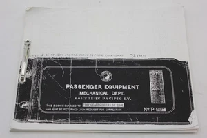 1961 NORTHERN PACIFIC RAILWAY PASSENGER EQUIPMENT ST. PAUL RAILROAD BOOKLET - Picture 1 of 4