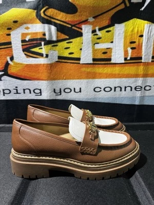 MICHAEL Michael Kors Calista Lug Sole  Brown Loafer Slip-ons,  Women’s Size 8M - Image 1 of 4