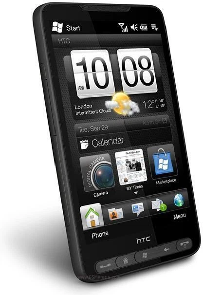 HTC HD2 Black Mobile Phone O2 Network - Image 1 of 1
