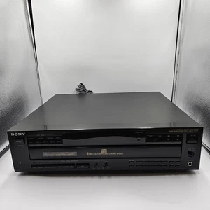 SONY CDP-C625 5-Disc CD Compact Disc Player 1992 JAPAN - Picture 1 of 9