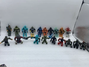 Halo Mega Bloks Mixed Figure Lot O1 - Picture 1 of 9