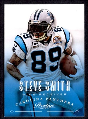 2013 Panini Prestige Steve Smith Carolina Panthers #27 - Image 1 of 2