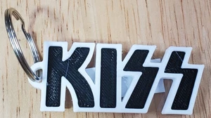 Schlüsselanhänger 3D gedruckt Kiss.   KC67 - Bild 1 von 1