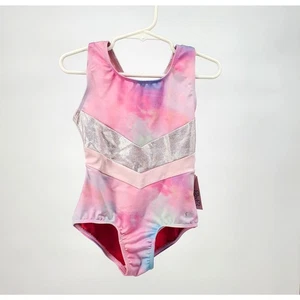 More Than Magic Girls Size XS 4/5 Pink Dance Gymnastics Leotard New - Picture 1 of 7