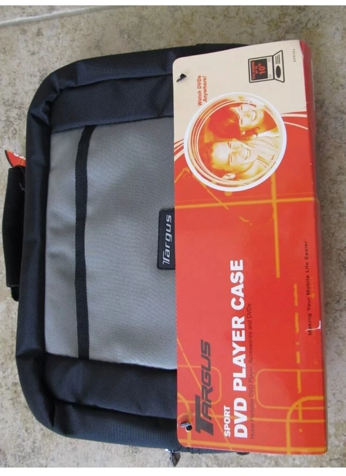 BRAND NEW!! Targus Sport DVD Player Case (Black & Gray)!! NEVER USED - Image 1 of 4