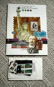 Conjunto de estampillas conmemorativas (selladas) y álbum de estampillas 1985 USPS como nuevas - Imagen 1 de 1