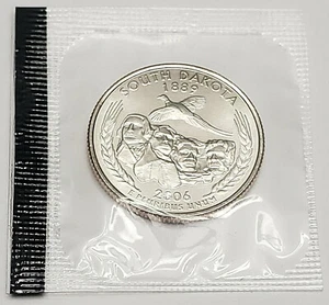 2006 D South Dakota Quarter   *MINT CELLO*  **FREE SHIPPING** - Picture 1 of 2