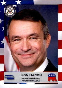 Congreso de los Estados Unidos 2020 #335 Don Bacon Momence Universidad del Norte de Illinois - Imagen 1 de 2