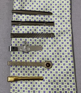 Mens Various Tie Clips J. Crew Swank Unbranded Lot Of 6 Tie Clips - Picture 1 of 22