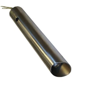 CANDELETTA RESISTENZA ACCENSIONE STUFA A PELLET L 130 W350 CON TUBO CONVOGLIATOR - Bild 1 von 2