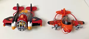 Imaginext Sky Racers Flugzeuge & Piloten Fisher-Price Tigerstreifen + Zwillingsadler - Bild 1 von 17