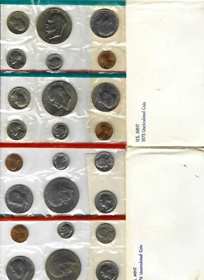 U.S. Mint Sets-1975, 1976, 1977, 1978, 1979, 1980, *1983 and 1984 - Image 1 of 4