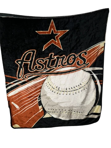 Houston Astros Throw Blanket Old Logo 50x60 Old Logo Cover