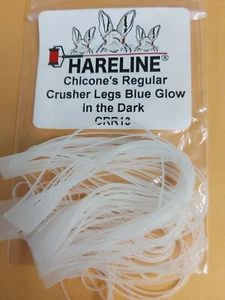 HARELINE Chicone's Regular Crusher Legs #CRR13 BLUE GLOW IN THE DARK - Imagen 1 de 4