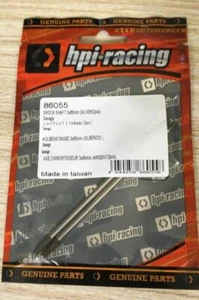 R/C Model 1:8 HPI 86055 1/8 Savage Metal Shock Shaft 3x86mm Silver 2pcs - Picture 1 of 1