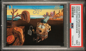 2009 Topps SpongeBob SquarePants Persistence Of SpongeBob PSA 9 MINT POP 2