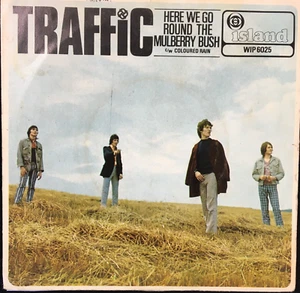 TRAFFIC 'HERE WE GO ROUND THE MULBERRY BUSH' 7'' SINGLE ISLAND WIP6025 1967 - Picture 1 of 4