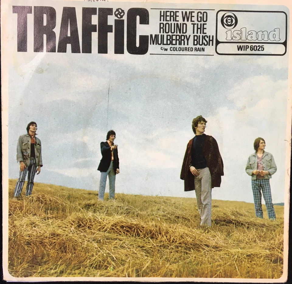 TRAFFIC 'HERE WE GO ROUND THE MULBERRY BUSH' 7'' SINGLE ISLAND WIP6025 1967 - Image 1 of 4
