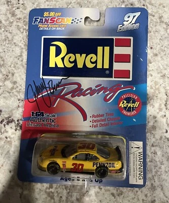Revell Racing Johnny Benson #30 Pennzoil amarillo firmado Nascar venta de vacaciones Foto 1 de 3