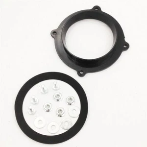Black Air Filter Intake Adapter For Suzuki Quadracer 450 LTR 450 All Year - Picture 1 of 4