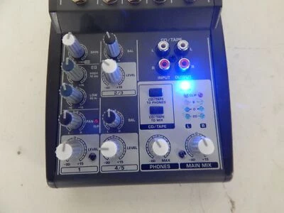 BEHRINGER XENYX 502 5-INPUT 2-BUS MIXER (SLS18) - Image 1 of 4
