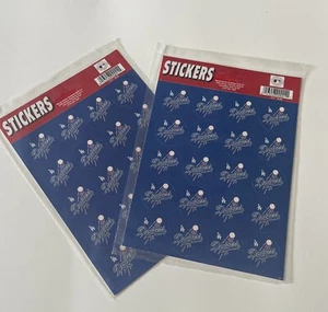 New MLB LA Dodgers Sticker Sheet (2) -40 Bernie Kosar Greeting Card Co. - Picture 1 of 5