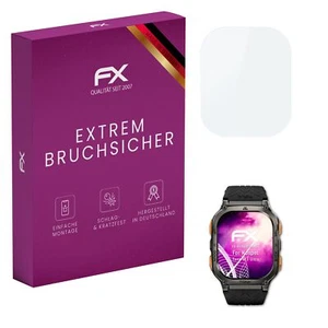 atFoliX Glasfolie für Kospet Tank M3 Ultra Panzerfolie 9H Schutzpanzer - Photo 1 sur 8