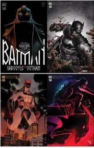 BATMAN GARGOYLE OF GOTHAM #1 (JIM LEE, 23,2023) LOTE DE 4 CUBIERTAS CASI NUEVO - Imagen 1 de 1