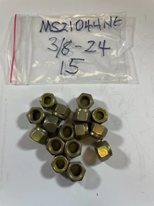 MS21044N6 Stop Nuts - Quantity of 15 - Picture 1 of 1