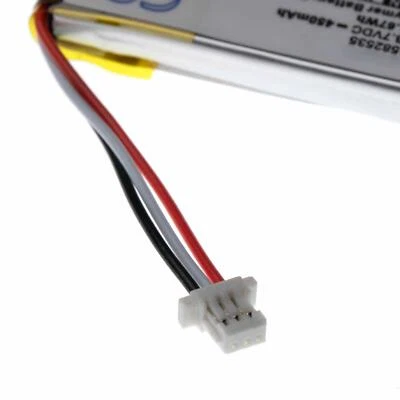 VHBW Batería reemplaza Mio 582535 1ICP6/26/36 450mAh