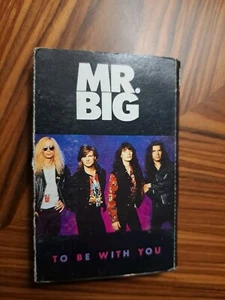 MR.BIG To Be With You Cassette Single 1991 ATLANTIC RECORDS - Picture 1 of 7