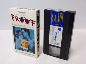 Proof 1992 VHS Hugo Weaving Genevieve Picot Russel Crowe New Line 080724WVHS2 - Picture 1 of 2