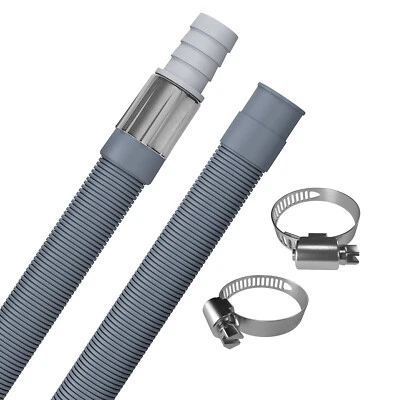 Ablaufschlauch Verlängerung Ø 19mm-22mm Abwasserschlauch für Waschmaschine - Bild 1 von 4