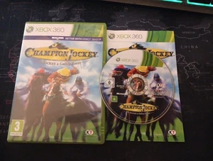 Champion Jockey: G1 Jockey & Gallop Racer (Microsoft Xbox 360, 2011) con manual - Imagen 1 de 3