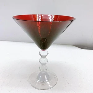 BACCARAT France VEGA FORTISSIMO Crystal RUBY RED  WINE Glass - Picture 1 of 8