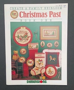 Christmas Past Dimensions Cross Stitch Pattern Book One - Picture 1 of 2