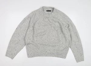 Marks and Spencer Men's Grey Pullover Jumper Size L - Picture 1 of 12