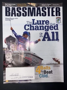 Bassmaster Magazine Jan/Feb 2014 Bass Fishing Tips & Tournament Coverage Issue - Picture 1 of 2