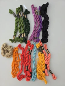 Lot of 20 DMC Cotton Perle #5 Pearl Embroidery Needlepoint Floss Thread - Picture 1 of 4