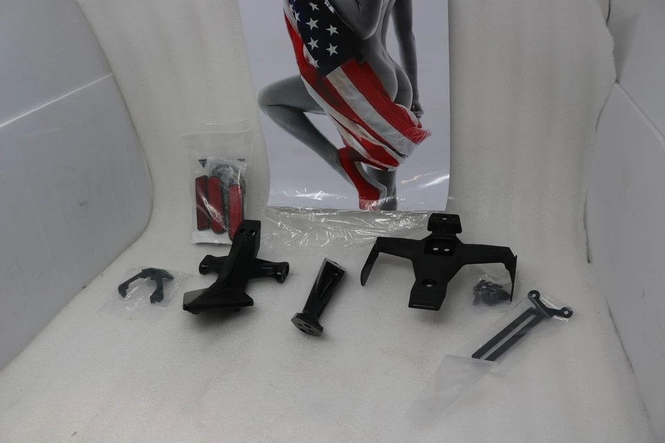 NEW OEM TRIUMPH LICENSE PLATE HOLDER KIT A9708391 DAYTONA 675 Foto 1 de 4