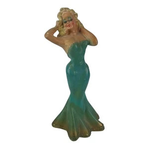 VTG 1930's Mae West Chalkware Figure / Sculpture. Glamour Carnival Prize. RARE! - Picture 1 of 12