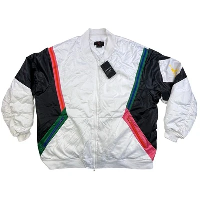 Chaqueta Nike Air Jordan Hombres 3XL Retro Colorblock Jumpman Baloncesto Aislado Foto 1 de 4