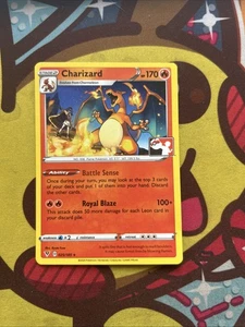 Pokemon Charizard 025/185 - PLAYED - Play! Preispaket Serie 1 - Non Holo - Bild 1 von 3