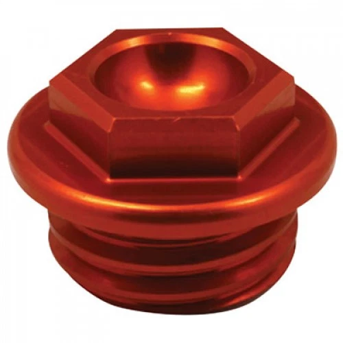 Оранжевая вилка маслозаливной горловины Works Connection 24-020 для мотоцикла - Изображение 1 из 1