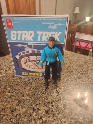 Vintage 1974 Star Trek: Original Series Mr. Spock 8" Mego AMT Enterprise Bridge - Image 1 of 4