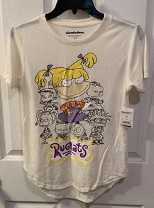 Women's Nickelodeon RUGRATS Ivory T-Shirt Size Small 3-5 Brand NEW - Picture 1 of 2