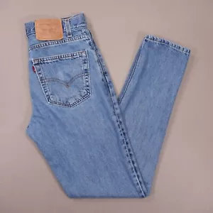 Vintage Levis 512 Slim Taper Jeans Herren 31X32 Medium Stonewash USA Lbl 32X32 - Bild 1 von 12