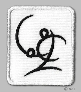 Aufnäher AikidoLogo Stickabzeichen Patch hochwertig zum Aufbügeln oder Aufnähen  - Bild 1 von 1