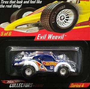 Hot Wheels Evil Weevil RLC Real Riders Red Line Club Car HWC 01051/11000 Blue - Picture 1 of 4